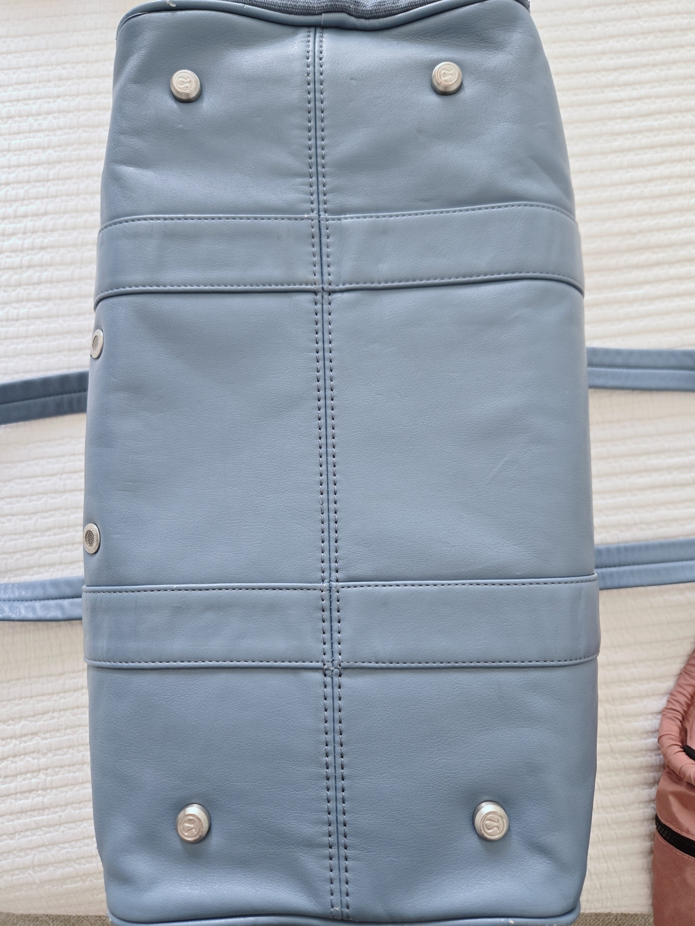 Om For All Bag, BLUE DENIM. Duffle Vintage LULU Y2K - Picture 8 of 10